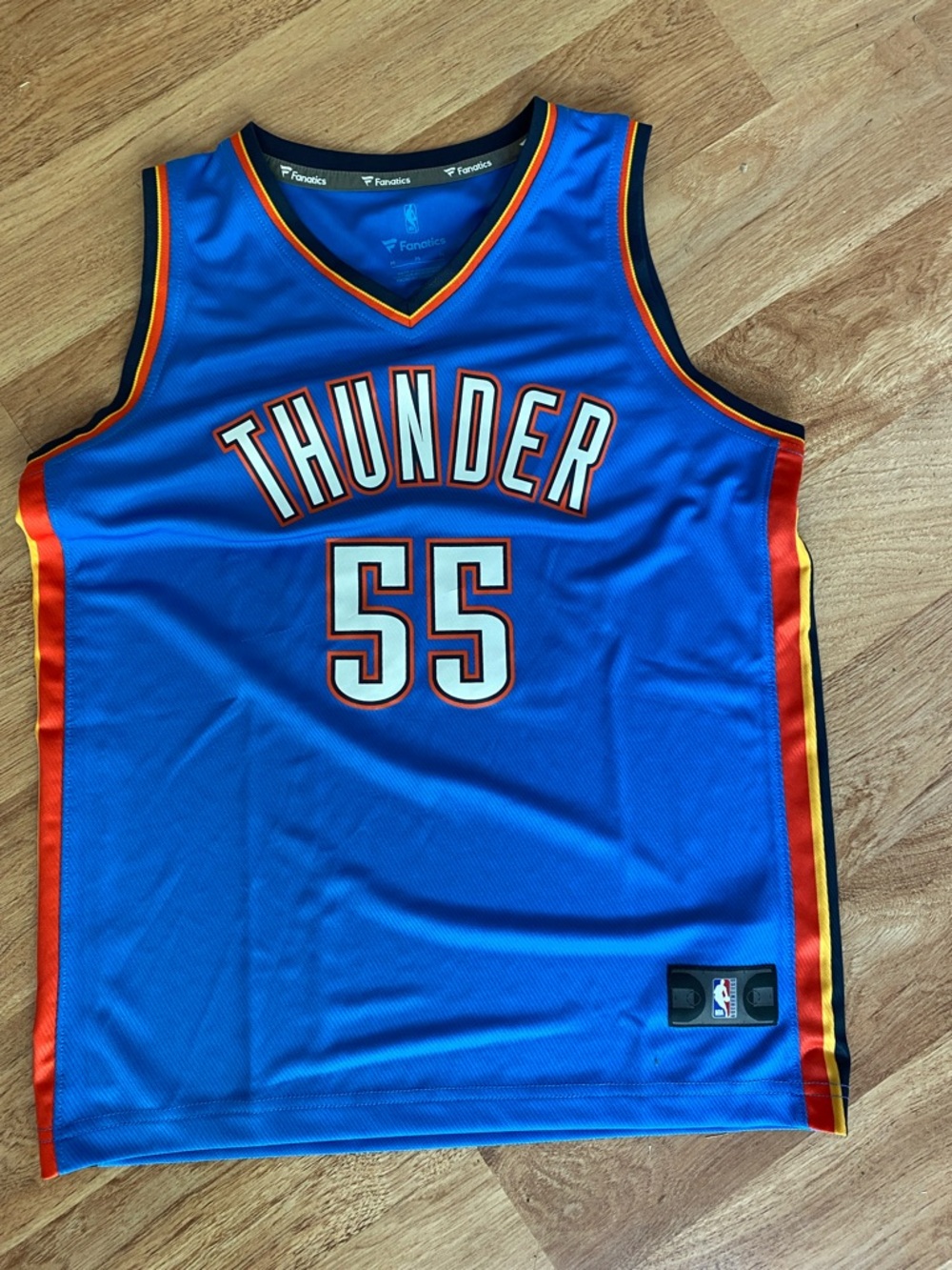 Fanatics Oklahoma City Thunder #55 Isaiah  Hartenstein jersey EUC/NWOT
